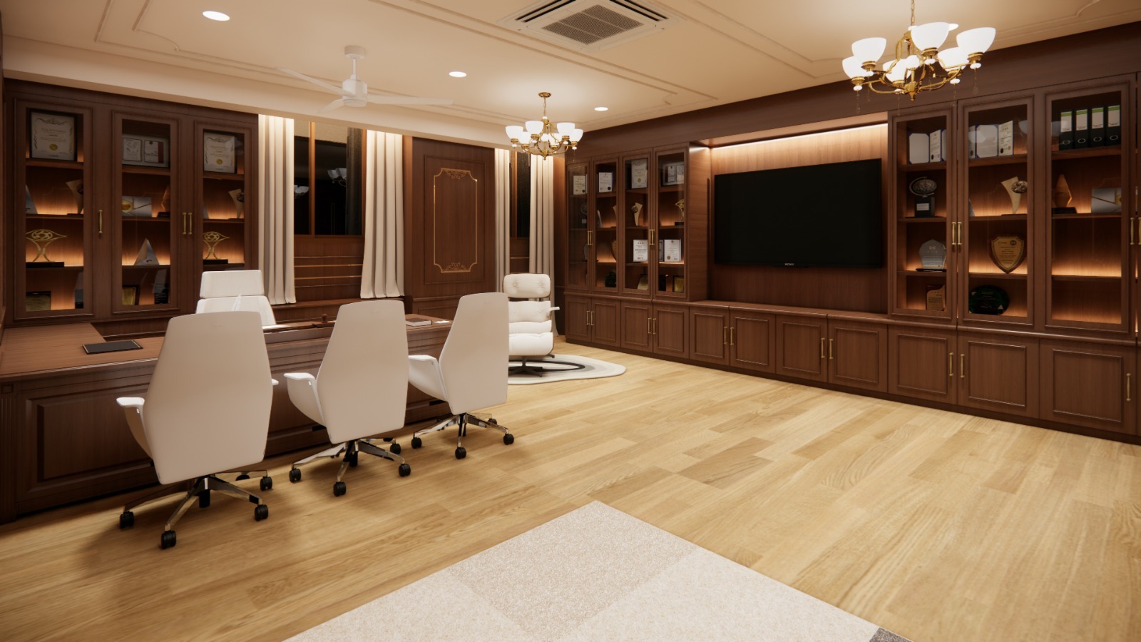 SNBP University classic boardroom and faculty meeting room