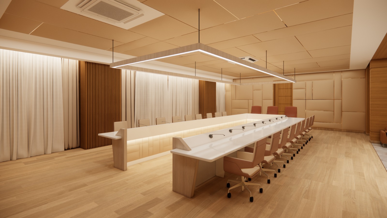 SNBP University — modern conference room and boardroom facility